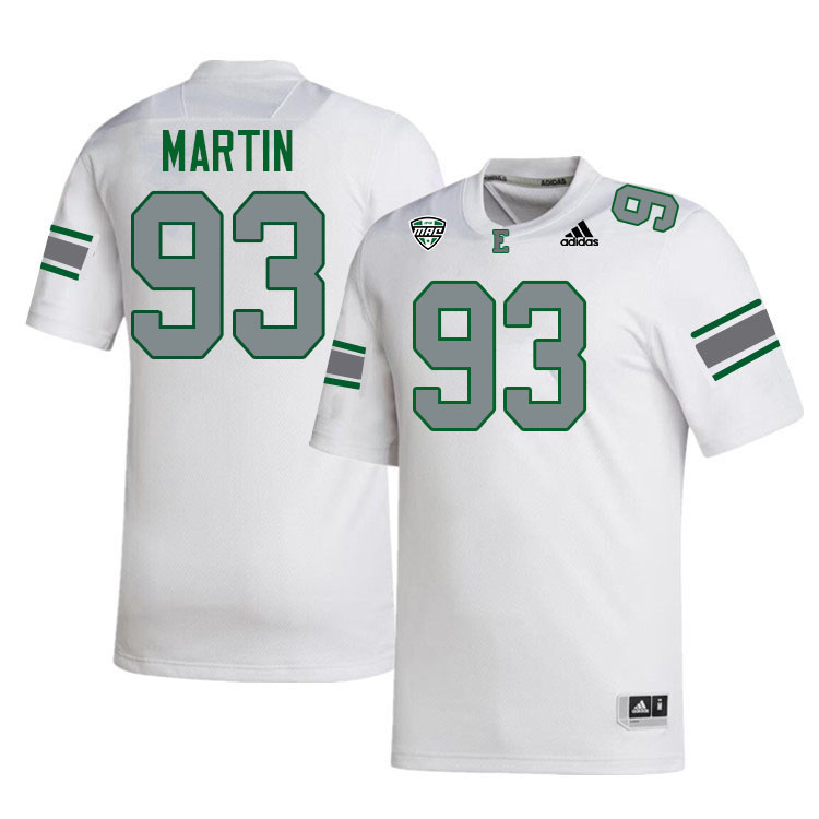 Eastern Michigan Eagles #93 Tyrell Martin College Football Jerseys Stitched-White